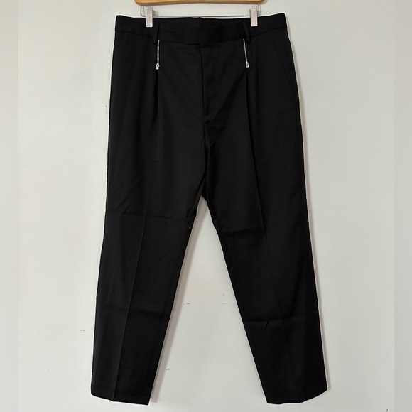 Hugo Boss black straight leg trousers - Picture 1 of 5